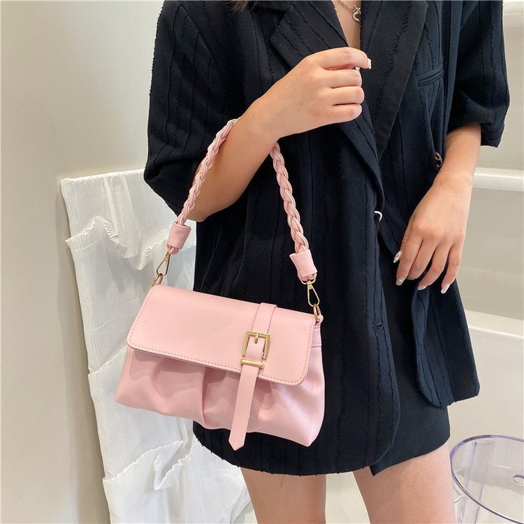 IELGY Pop Bag Girl Fashion StilettO Bag Summer Hundred InS Niche Shoulder UnderarM Bag