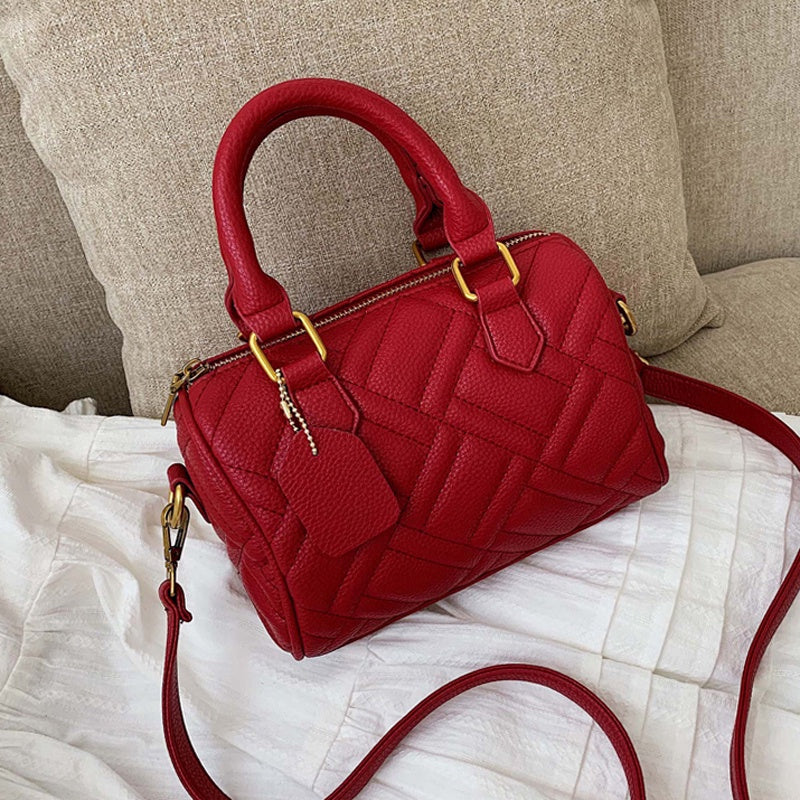 IELGY Women bag wild messenger bag fashion simple Boston handbag shoulder bag