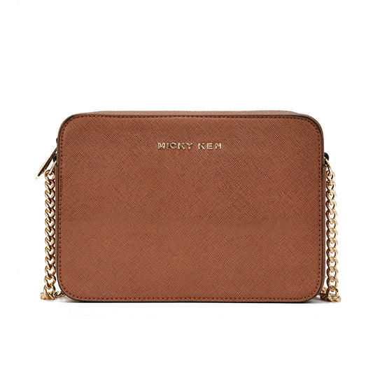 IELGY women's bag fashion shoulder bag messenger bag chain small square bag