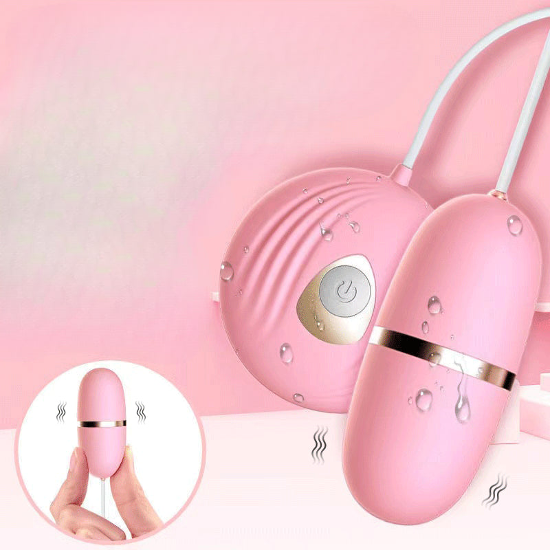 YOUTHAV Small shell frequency conversion jumping egg for women with wired control, fun vibration massage masturbation device, adult products