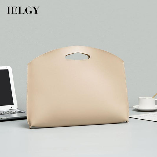 IELGY women's waterproof pu leather laptop bag