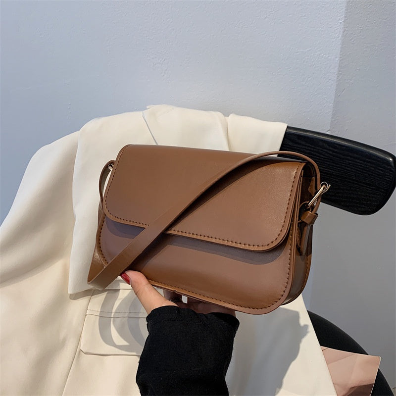 retro messenger bag casual simple fashion small square bag