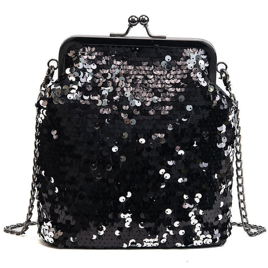 Sequin Shoulder Bag Fashion Shell Bag