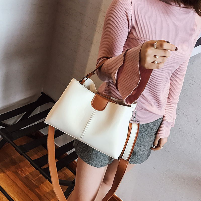 IELGY 3 colors Large-capacity handbag shoulder bag