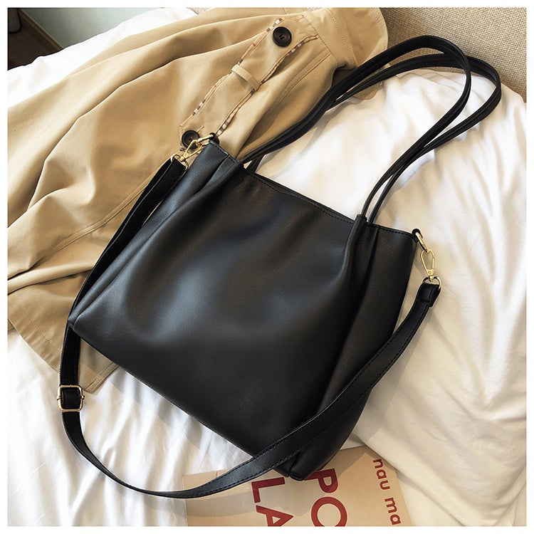 IELGY Leisure large capacity tote bag women's bag versatile handbag single shoulder messenger bag shopping bag bag bag