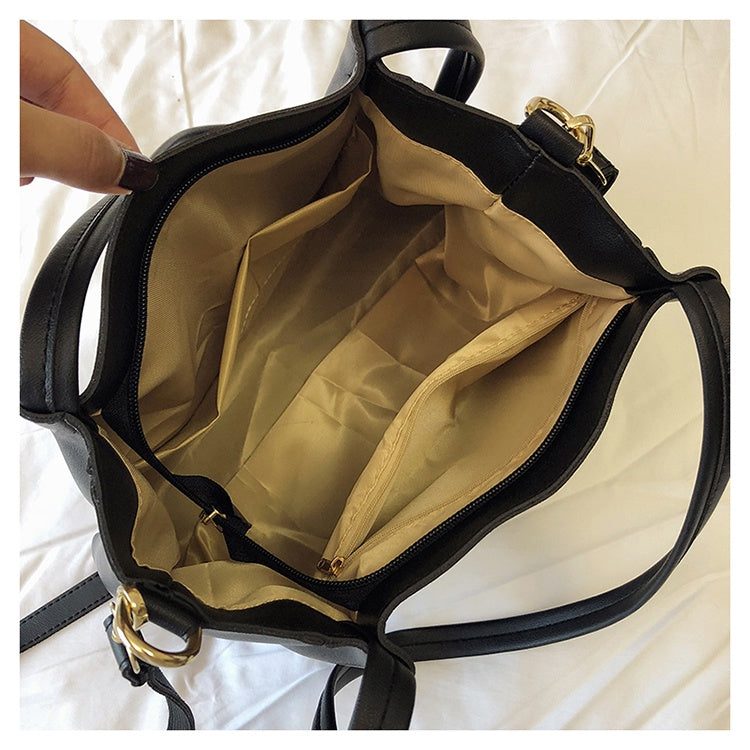 IELGY Leisure large capacity tote bag women's bag versatile handbag single shoulder messenger bag shopping bag bag bag