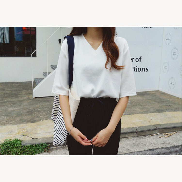 IELGY Handmade canvas bag hand strap shoulder striped canvas bag