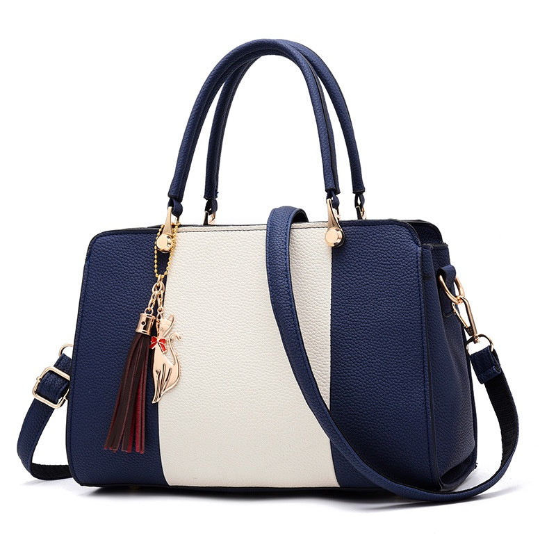 IELGY Fashion and Elegant Korean Color-blocking Personality Messenger Bag