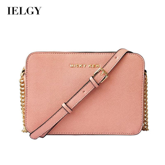 IELGY women's bag fashion shoulder bag messenger bag chain small square bag
