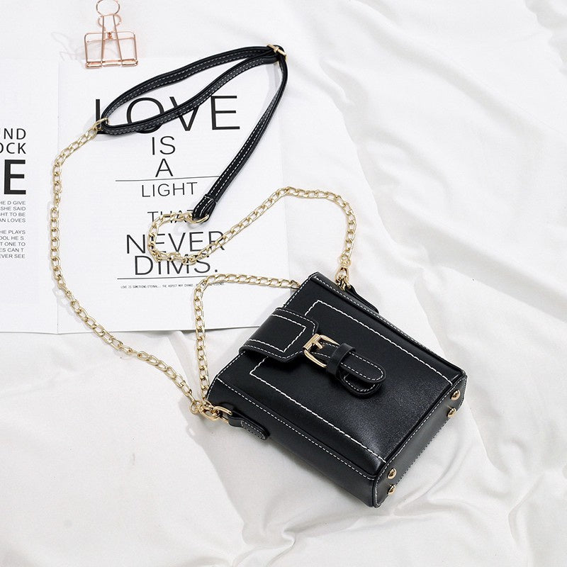 IELCY Korean version of the wild single shoulder slung bucket bag tide