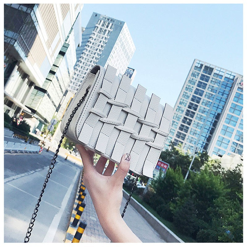 New female package simple fence small square bag