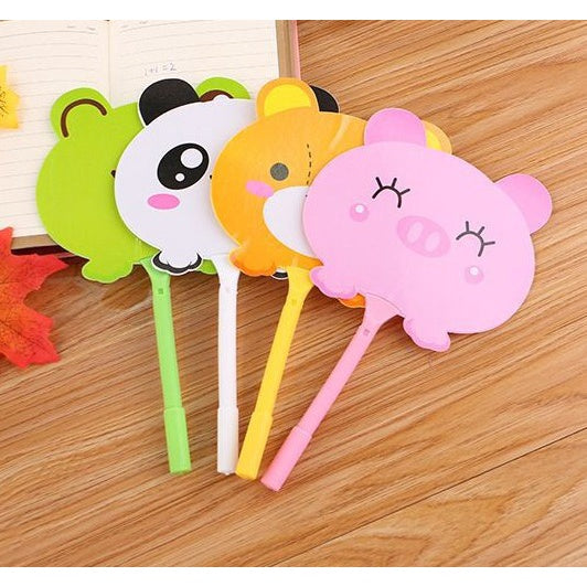 IELGY cute cartoon fan pen student ballpoint pen