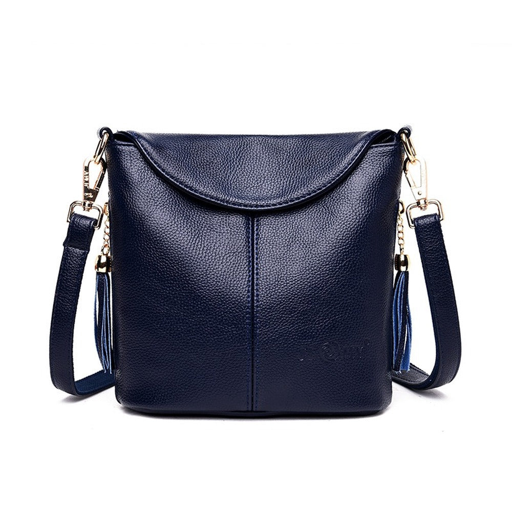 New handbag fashion ladies shoulder diagonal bag litchi pattern small bag