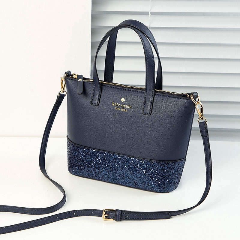 IELGY Fashion sequins tote bag shoulder bag female bag
