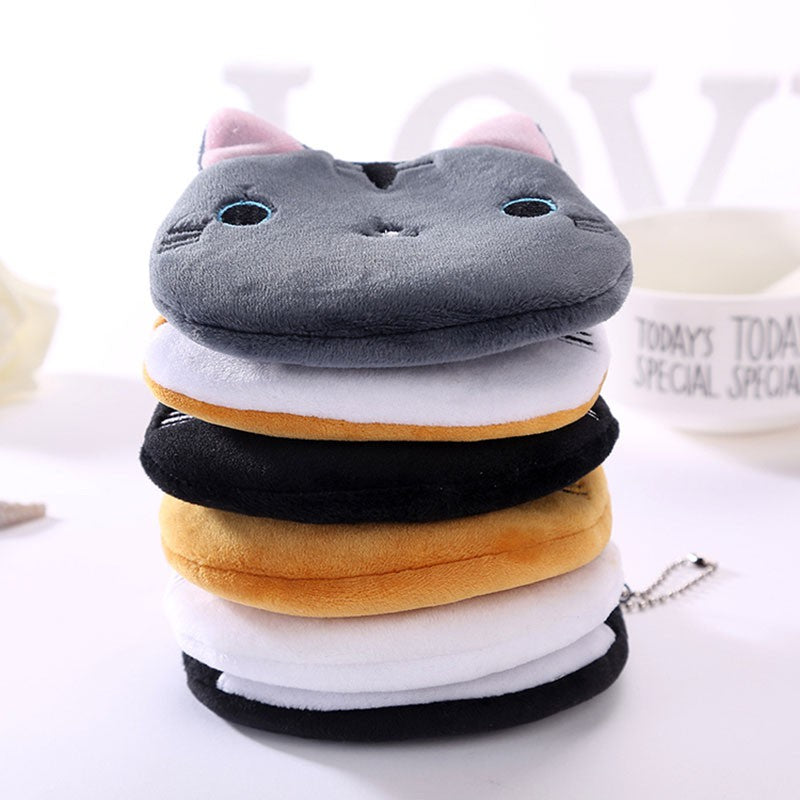 IELGY Cartoon Kitten Cute Cat Coin Purse Mini Coin Bag Young Child Small Purse