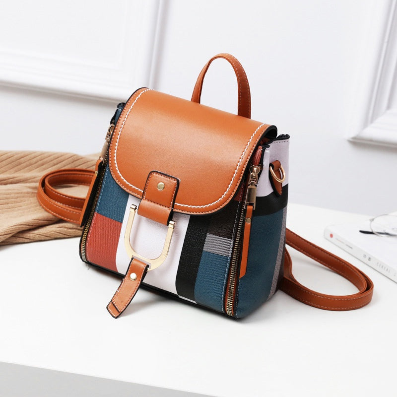 IELGY crossbody Korean fashion soft leather single and backpack