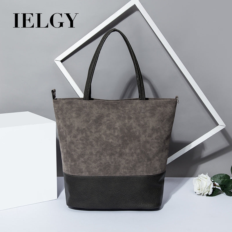 IELGY Women's Messenger Bag Europe and America Fashion Large Capacity Tote Bag