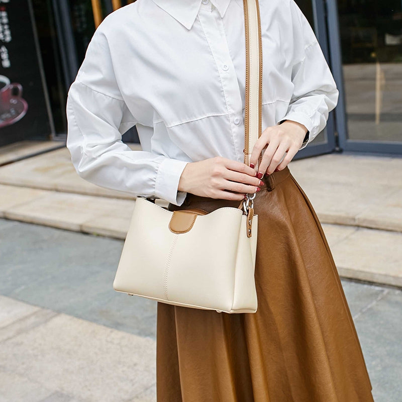 IELGY Handbag Korean version of the female bag ins wild shoulder Messenger bag large bag
