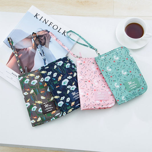 Large capacity cute ticket holder passport bag can waterproof bag