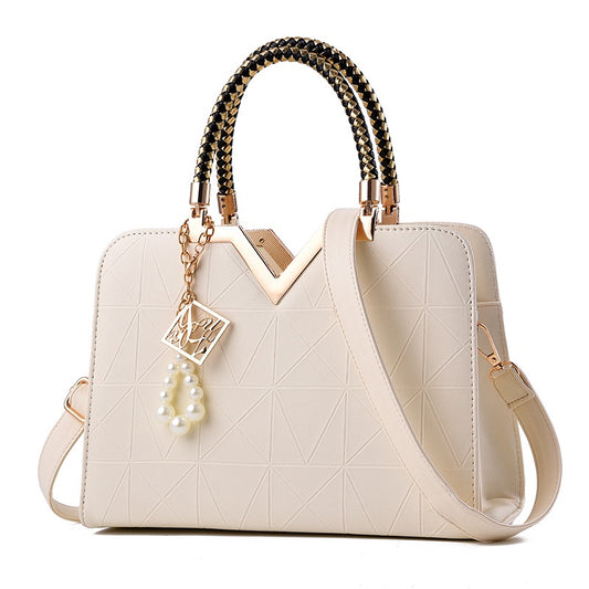 IELGY Elegant Korean Fashion Pendant Simple Large Capacity Messenger Bag