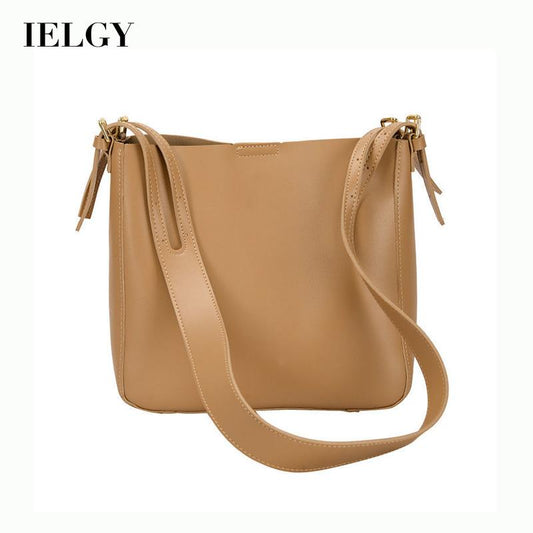IELGY comfortable and adjustable pure color simple and fashionable high-end messenger bag