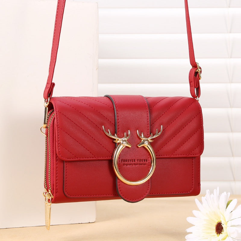IELGY elegant simple summer texture fashion ladies multi-color optional wallet