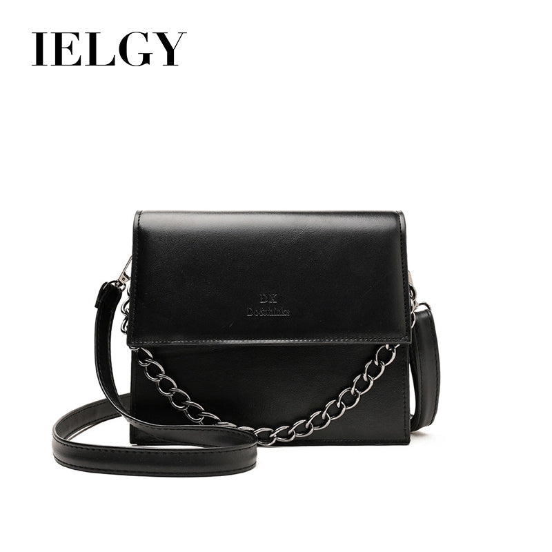IELGY One shoulder fashion small square bag
