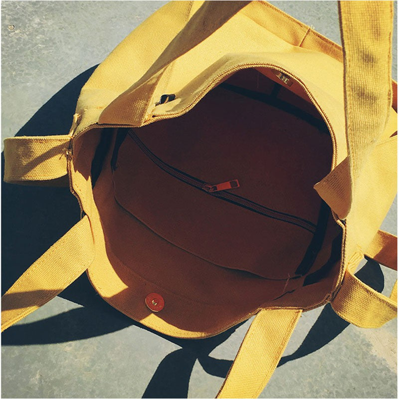 Simple canvas bag new bag handbag