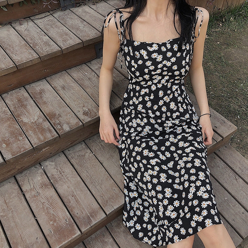 IELGY Little Daisy Dress Women Floral Dress