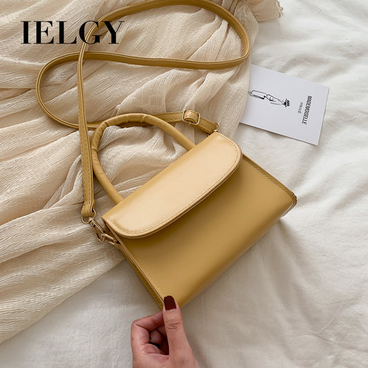 IELGY retro shoulder bag all-match messenger bag fashion