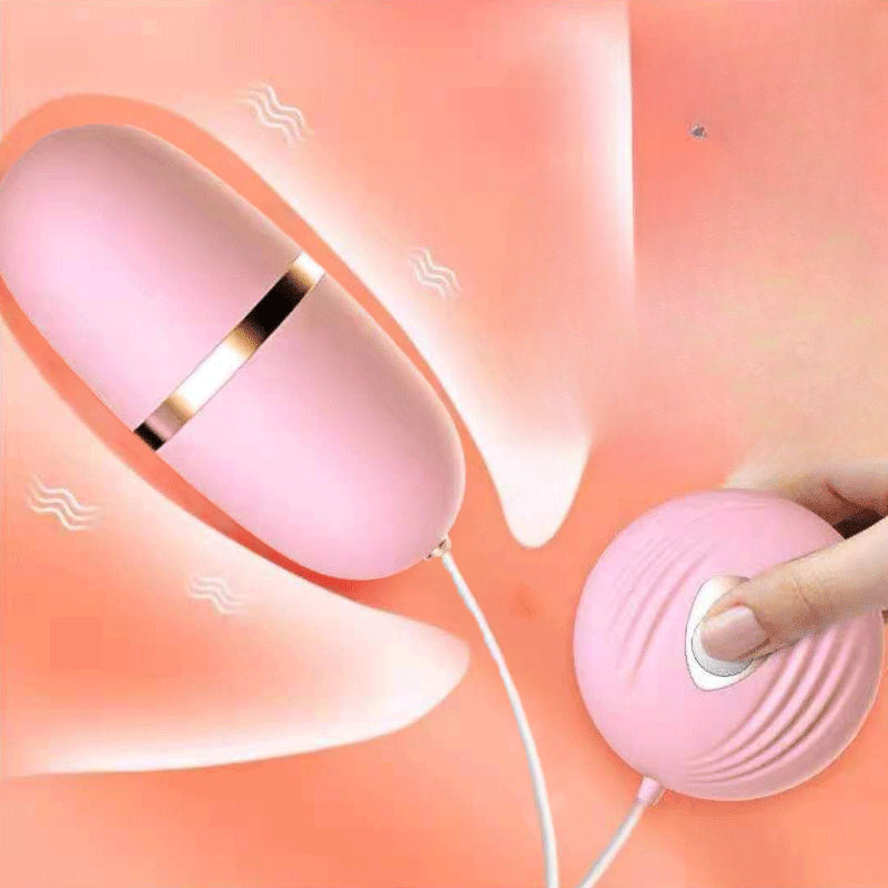 YOUTHAV Small shell frequency conversion jumping egg for women with wired control, fun vibration massage masturbation device, adult products