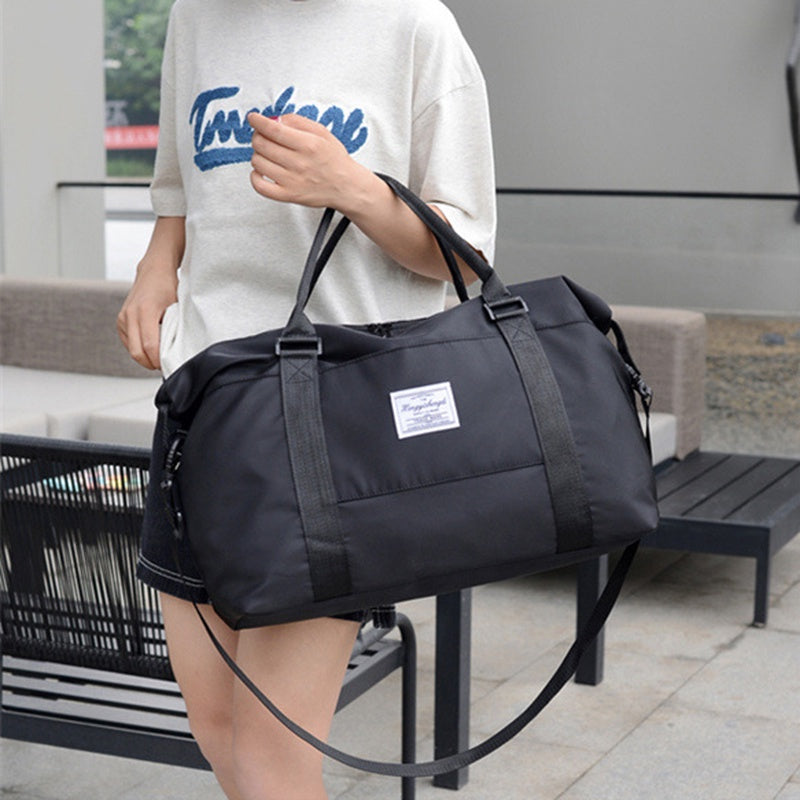 IELGY fashion travel bag dry and wet separation fitness exercise large capacity