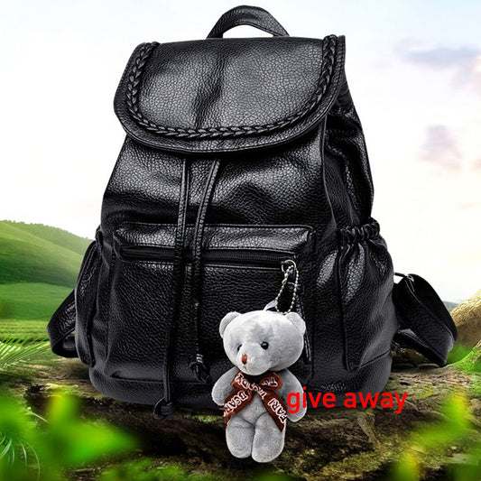 New ladies shoulder bag handbags student bag Korean version of travel backpack