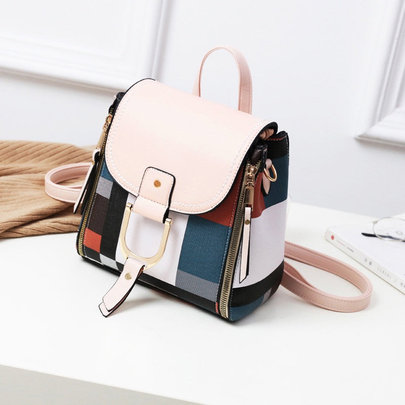IELGY crossbody Korean fashion soft leather single and backpack
