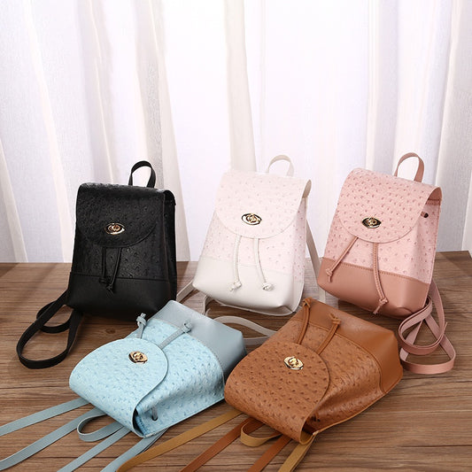 IELGY Korean Fashion Cute Small Backpack Small Fresh Backpack