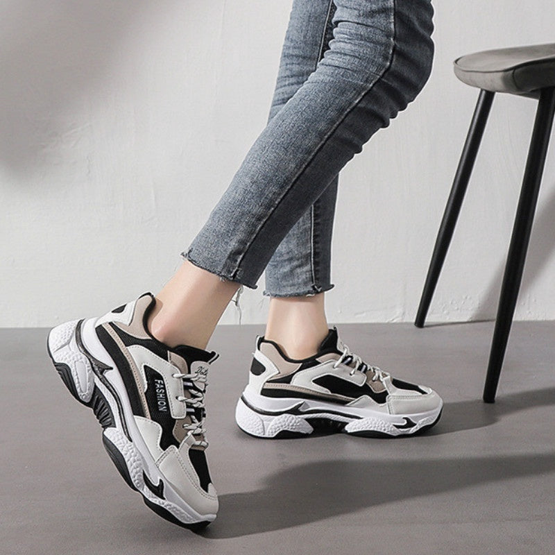 IELGY Breathable Thick Sole Women Casual Sneakers Shoes