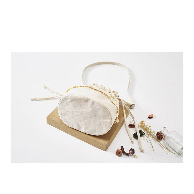 IELGY Lace bag bucket shoulder bag