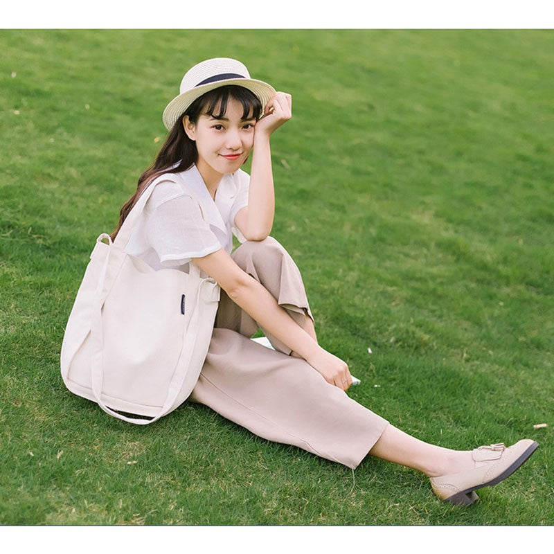 Simple canvas bag new bag handbag