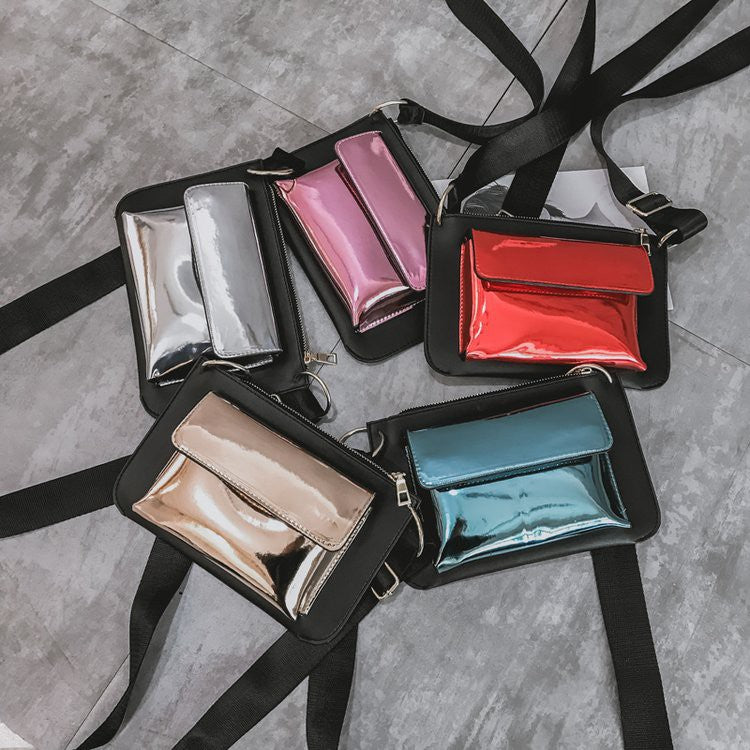 Mirror envelope hand bag small square bag Messenger bag shoulder bag female