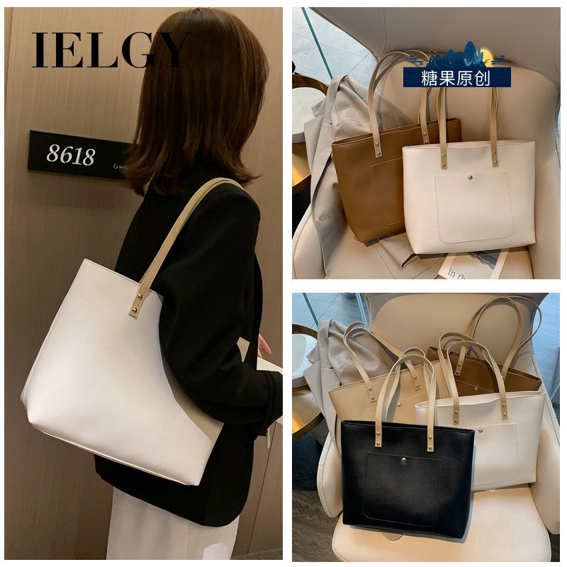 IELGY Korean style straddle bag simple fashion large capacity mother and child bag