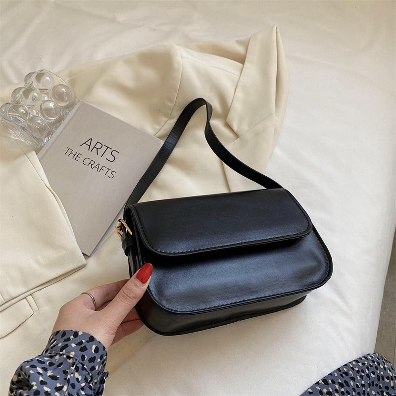 retro messenger bag casual simple fashion small square bag