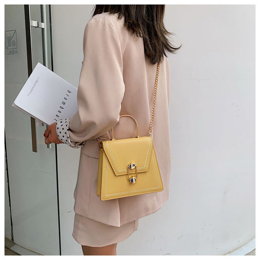IELGY Korean version of the ocean billet shoulder small square bag fashion wild Messenger bag