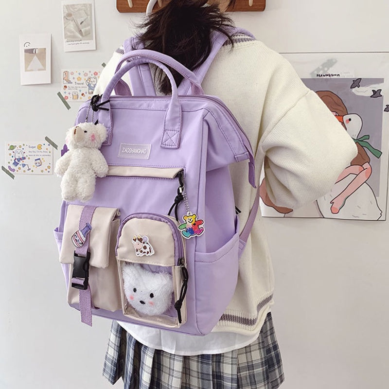 IELGY women's popular casual large capacity korean style backpack