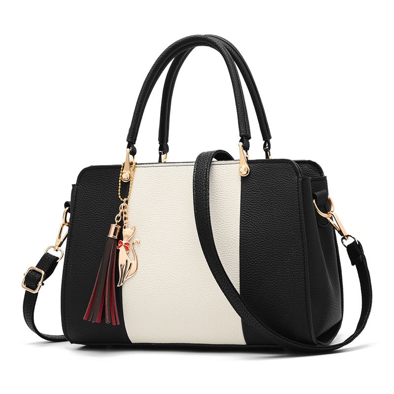 IELGY Fashion and Elegant Korean Color-blocking Personality Messenger Bag