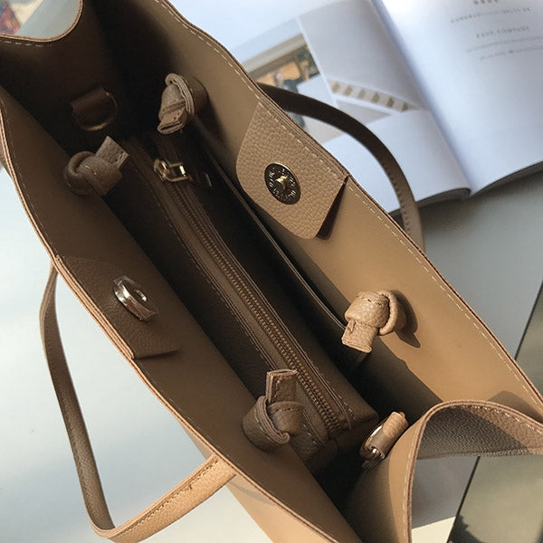 IELGYPortable big bag retro female simple large capacity single shoulder diagonal cross mother package
