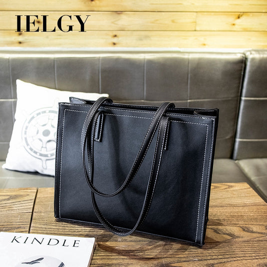 IELGY Korean versatile fashion one shoulder portable large capacity Tote Bag
