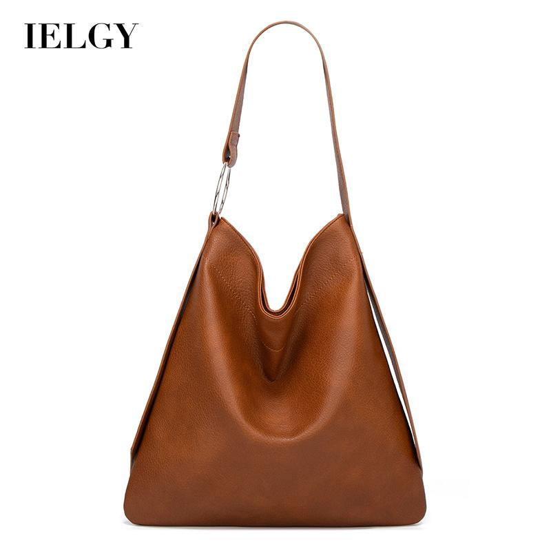 IELGY Shoulder Bag soft large capacity fashion all-match hand tote bag