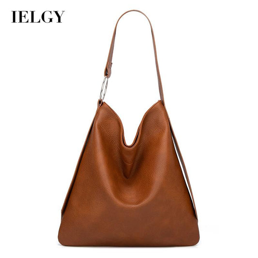 IELGY Shoulder Bag soft large capacity fashion all-match hand tote bag