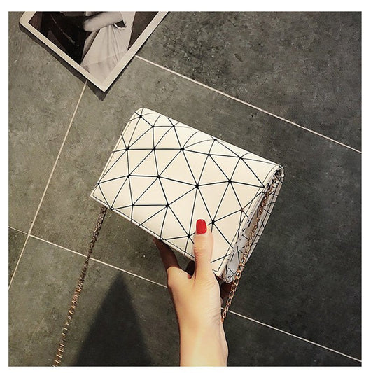 Geometric small bag female Messenger bag chain bag shoulder bag