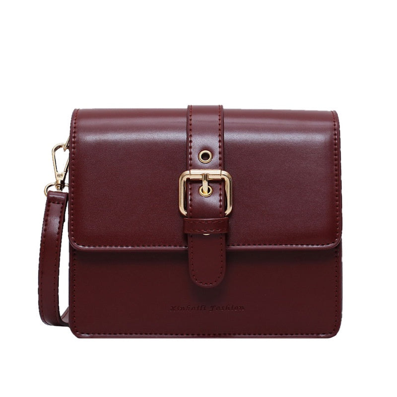 IELGY   retro simple female bag wild single shoulder messenger small square bagshoulder crossbody women simple bag classic street fashion laptop shoulder bag for women